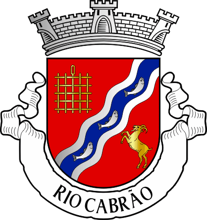Brasão da antiga freguesia de Rio Cabrão - Rio Cabrão former civil parish, coat-of-arms Brasão da antiga freguesia de Rio Cabrão - Rio Cabrão former civil parish, coat-of-arms