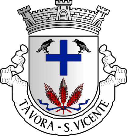 Brasão da antiga freguesia de Távora (São Vicente) - Távora (São Vicente) former civil parish, coat-of-arms Brasão da antiga freguesia de Távora (São Vicente) - Távora (São Vicente) former civil parish, coat-of-arms