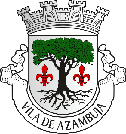 Brasão do Município de Azambuja - Azambuja municipal coat-of-arms Brasão do Município de Azambuja - Azambuja municipal coat-of-arms