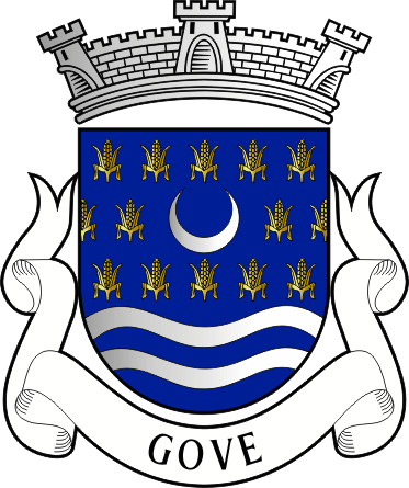 Brasão da freguesia de Gove - Gove civil parish, coat-of-arms