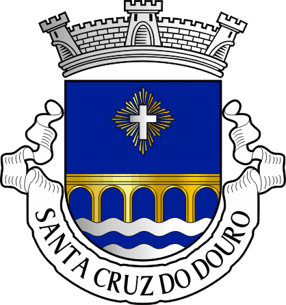 Brasão da antiga freguesia de Santa Cruz do Douro - Santa Cruz do Douro former civil parish, coat-of-arms Brasão da antiga freguesia de Santa Cruz do Douro - Santa Cruz do Douro former civil parish, coat-of-arms