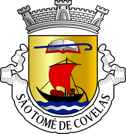 Brasão da antiga freguesia de São Tomé de Covelas - São Tomé de Covelas former civil parish, coat-of-arms Brasão da antiga freguesia de São Tomé de Covelas - São Tomé de Covelas former civil parish, coat-of-arms