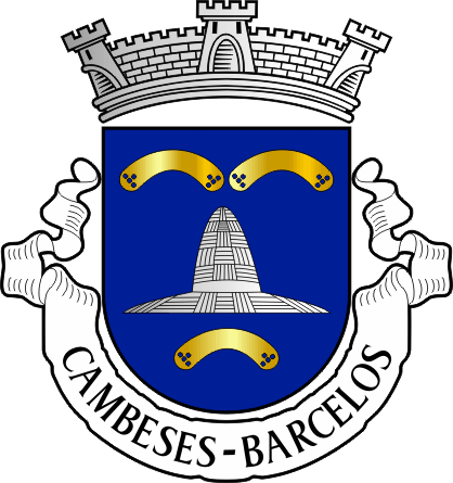 Brasão da freguesia de Cambeses - Cambeses civil parish, coat-of-arms