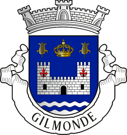 Brasão da freguesia de Gilmonde - Gilmonde civil parish, coat-of-arms