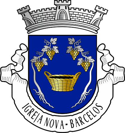 Brasão da antiga freguesia de Igreja Nova - Igreja Nova former civil parish, coat-of-arms Brasão da antiga freguesia de Igreja Nova - Igreja Nova former civil parish, coat-of-arms
