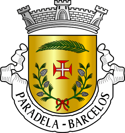 Brasão da freguesia de Paradela - Paradela civil parish, coat-of-arms Brasão da freguesia de Paradela - Paradela civil parish, coat-of-arms
