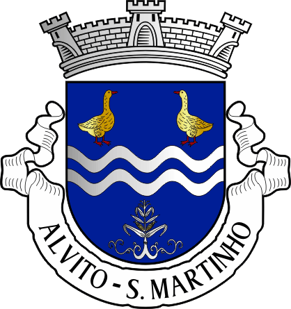 Brasão da antiga freguesia de Alvito (São Martinho) - Alvito (São Martinho) former civil parish, coat-of-arms