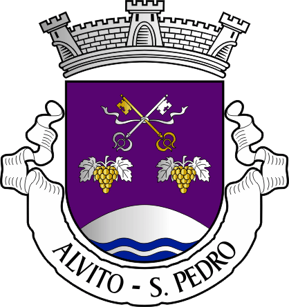 Brasão da antiga freguesia de Alvito (São Pedro) - Alvito (São Pedro) former civil parish, coat-of-arms Brasão da antiga freguesia de Alvito (São Pedro) - Alvito (São Pedro) former civil parish, coat-of-arms