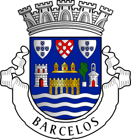 Brasão do Município de Barcelos - Barcelos municipal coat-of-arms Brasão do Município de Barcelos - Barcelos municipal coat-of-arms