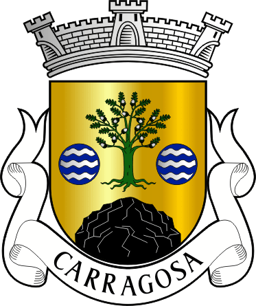 Brasão da freguesia de Carragosa - Carragosa civil parish, coat-of-arms Brasão da freguesia de Carragosa - Carragosa civil parish, coat-of-arms