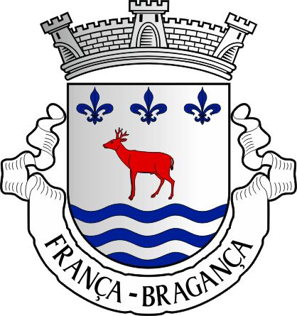 Brasão da freguesia de França - França civil parish, coat-of-arms Brasão da freguesia de França - França civil parish, coat-of-arms