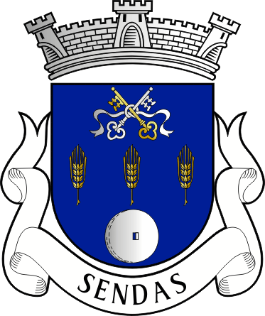 Brasão da freguesia de Sendas - Sendas civil parish, coat-of-arms Brasão da freguesia de Sendas - Sendas civil parish, coat-of-arms