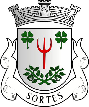 Brasão da freguesia de Sortes - Sortes civil parish, coat-of-arms Brasão da freguesia de Sortes - Sortes civil parish, coat-of-arms