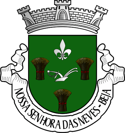 Brasão da freguesia de Nossa Senhora das Neves - Nossa Senhora das Neves civil parish, coat-of-arms Brasão da freguesia de Nossa Senhora das Neves - Nossa Senhora das Neves civil parish, coat-of-arms