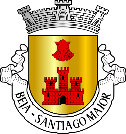 Brasão da antiga freguesia de Beja (Santiago Maior) - Beja (Santiago Maior) former civil parish, coat-of-arms Brasão da antiga freguesia de Beja (Santiago Maior) - Beja (Santiago Maior) former civil parish, coat-of-arms