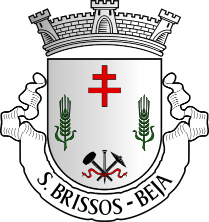 Brasão da antiga freguesia de São Brissos - São Brissos former civil parish, coat-of-arms Brasão da antiga freguesia de São Brissos - São Brissos former civil parish, coat-of-arms