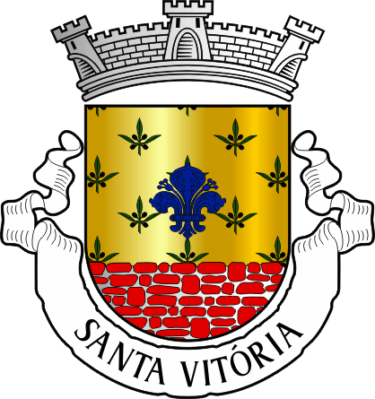 Brasão da antiga freguesia de Santa Vitória - Santa Vitória former civil parish, coat-of-arms Brasão da antiga freguesia de Santa Vitória - Santa Vitória former civil parish, coat-of-arms