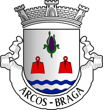Brasão da antiga freguesia de Arcos - Arcos former civil parish, coat-of-arms Brasão da antiga freguesia de Arcos - Arcos former civil parish, coat-of-arms