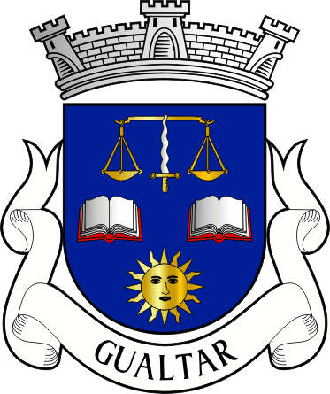 Brasão da freguesia de Gualtar - Gualtar civil parish, coat-of-arms Brasão da freguesia de Gualtar - Gualtar civil parish, coat-of-arms
