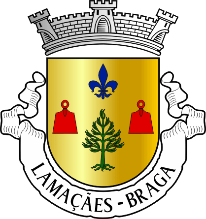 Brasão da antiga freguesia de Lamaçães - Lamaçães former civil parish, coat-of-arms Brasão da antiga freguesia de Lamaçães - Lamaçães former civil parish, coat-of-arms