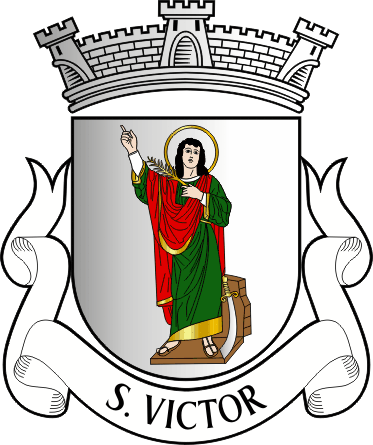 Brasão da freguesia de Braga (São Victor) - Braga (São Victor) civil parish, coat-of-arms Brasão da freguesia de Braga (São Victor) - Braga (São Victor) civil parish, coat-of-arms