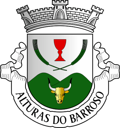 Brasão da antiga freguesia de Alturas do Barroso - Alturas do Barroso former civil parish, coat-of-arms Brasão da antiga freguesia de Alturas do Barroso - Alturas do Barroso former civil parish, coat-of-arms