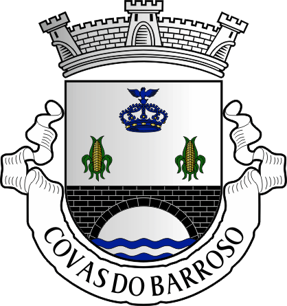 Brasão da freguesia de Covas do Barroso - Covas do Barroso civil parish, coat-of-arms