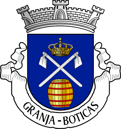Brasão da antiga freguesia de Granja - Granja former civil parish, coat-of-arms