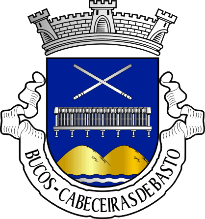 Brasão da freguesia de Bucos - Bucos civil parish, coat-of-arms Brasão da freguesia de Bucos - Bucos civil parish, coat-of-arms