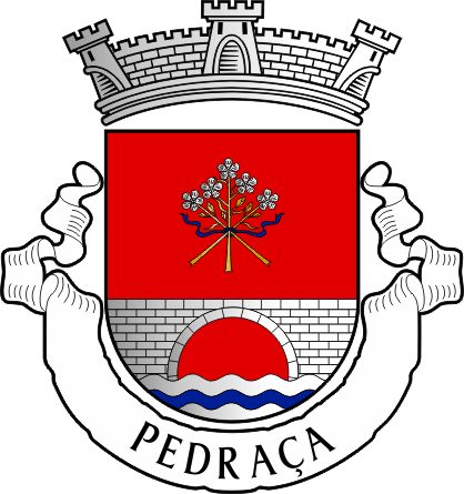 Brasão da freguesia de Pedraça - Pedraça civil parish, coat-of-arms Brasão da freguesia de Pedraça - Pedraça civil parish, coat-of-arms