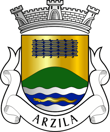 Brasão da antiga freguesia de Arzila - Arzila former civil parish, coat-of-arms