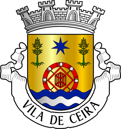 Brasão da Vila de Ceira - Ceira Town, coat-of-arms Brasão da Vila de Ceira - Ceira Town, coat-of-arms