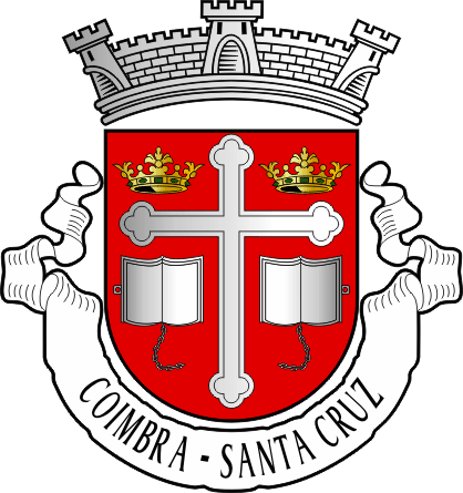 Brasão da antiga freguesia de Coimbra (Santa Cruz) - Coimbra (Santa Cruz) former civil parish, coat-of-arms Brasão da antiga freguesia de Coimbra (Santa Cruz) - Coimbra (Santa Cruz) former civil parish, coat-of-arms