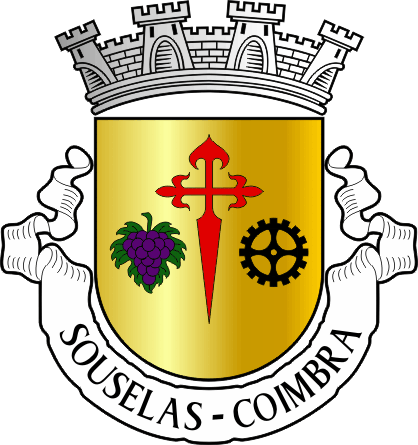 Brasão da antiga freguesia de Souselas - Souselas former civil parish, coat-of-arms Brasão da antiga freguesia de Souselas - Souselas former civil parish, coat-of-arms