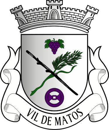 Brasão da antiga freguesia de Vil de Matos - Vil de Matos former civil parish, coat-of-arms Brasão da antiga freguesia de Vil de Matos - Vil de Matos former civil parish, coat-of-arms