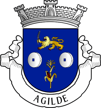 Brasão da freguesia de Agilde - Agilde civil parish, coat-of-arms Brasão da freguesia de Agilde - Agilde civil parish, coat-of-arms