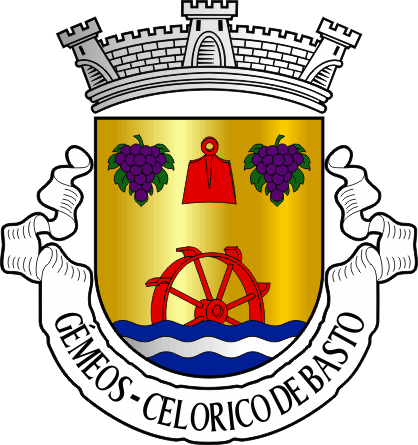 Brasão da antiga freguesia de Gémeos - Gémeos former civil parish, coat-of-arms Brasão da antiga freguesia de Gémeos - Gémeos former civil parish, coat-of-arms