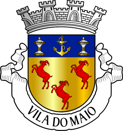 Brasão do Concelho do Maio - Maio municipal coat-of-arms