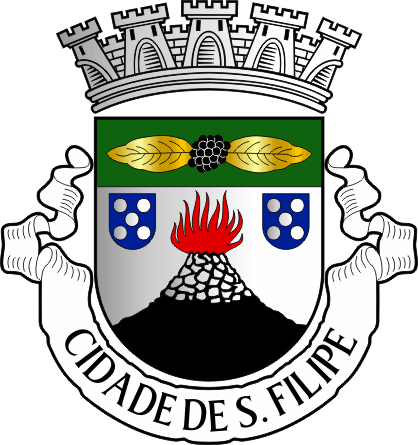 Brasão do Concelho do Fogo - Fogo municipal coat-of-arms
