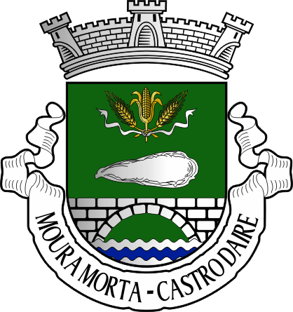 Brasão da antiga freguesia de Moura Morta - Moura Morta former civil parish, coat-of-arms Brasão da antiga freguesia de Moura Morta - Moura Morta former civil parish, coat-of-arms