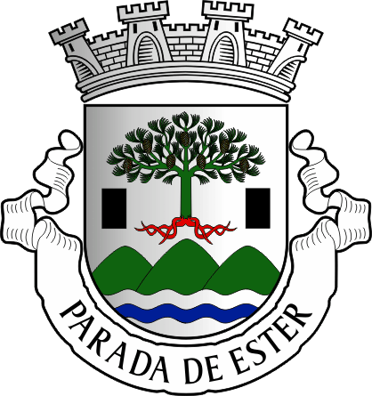 Brasão da antiga freguesia de Parada de Ester - Parada de Ester former civil parish, coat-of-arms Brasão da antiga freguesia de Parada de Ester - Parada de Ester former civil parish, coat-of-arms
