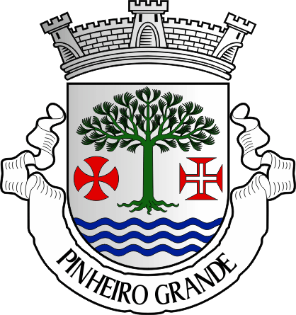 Brasão da antiga freguesia de Pinheiro Grande - Pinheiro Grande former civil parish, coat-of-arms