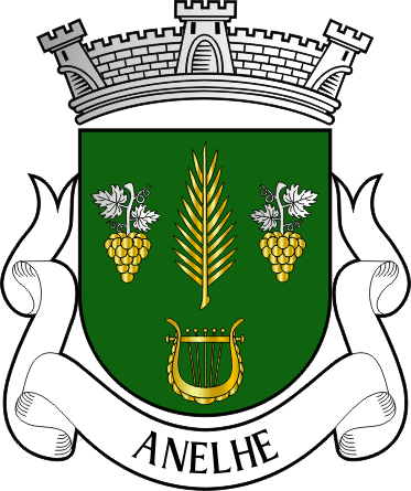 Brasão da freguesia de Anelhe - Anelhe civil parish, coat-of-arms Brasão da freguesia de Anelhe - Anelhe civil parish, coat-of-arms