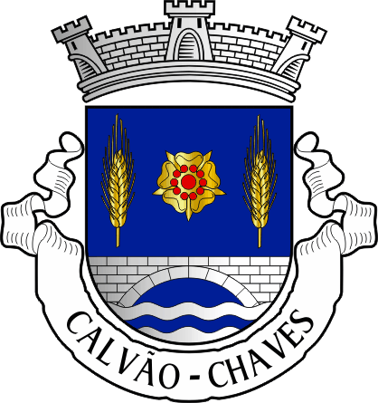 Brasão da antiga freguesia de Calvão - Calvão former civil parish, coat-of-arms Brasão da antiga freguesia de Calvão - Calvão former civil parish, coat-of-arms