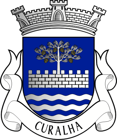 Brasão da freguesia de Curalha - Curalha civil parish, coat-of-arms Brasão da freguesia de Curalha - Curalha civil parish, coat-of-arms
