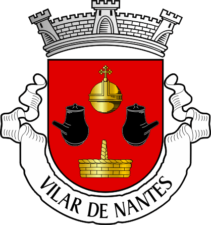 Brasão da freguesia de Vilar de Nantes - Vilar de Nantes civil parish, coat-of-arms Brasão da freguesia de Vilar de Nantes - Vilar de Nantes civil parish, coat-of-arms