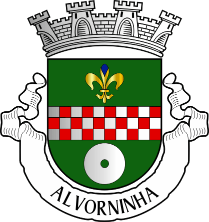 Brasão da freguesia de Alvorninha - Alvorninha civil parish, coat-of-arms Brasão da freguesia de Alvorninha - Alvorninha civil parish, coat-of-arms