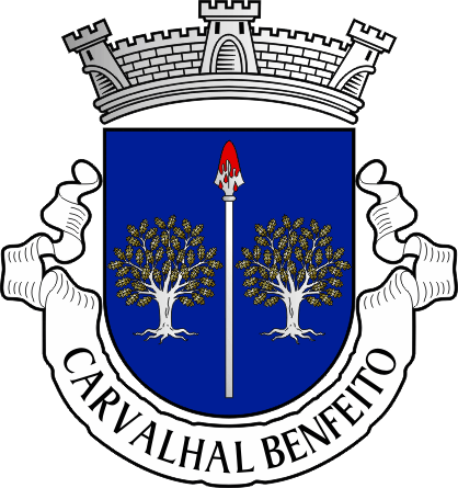 Brasão da freguesia de Carvalhal Benfeito - Carvalhal Benfeito civil parish, coat-of-arms Brasão da freguesia de Carvalhal Benfeito - Carvalhal Benfeito civil parish, coat-of-arms