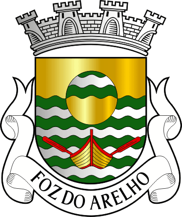 Brasão da freguesia de Foz do Arelho - Foz do Arelho civil parish, coat-of-arms Brasão da freguesia de Foz do Arelho - Foz do Arelho civil parish, coat-of-arms