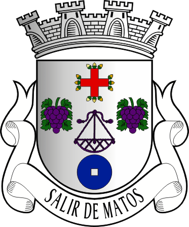 Brasão da freguesia de Salir de Matos - Salir de Matos civil parish, coat-of-arms Brasão da freguesia de Salir de Matos - Salir de Matos civil parish, coat-of-arms